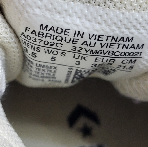 Converse Run Star Hike Slate Lilac Canvas Platform Womens Size 5 Shoes Sneakers - Picture 9 of 9